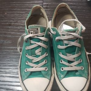 Converse shoes green